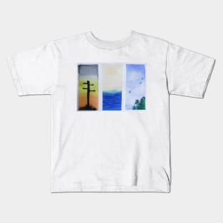 hand drawn paintings Kids T-Shirt